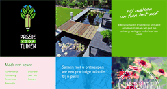 Desktop Screenshot of passievoortuinen.nl