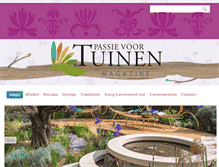 Tablet Screenshot of passievoortuinen.com